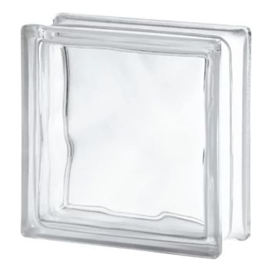 Bloco Vidro Transparente Quadrado Incolor visual Tijolo