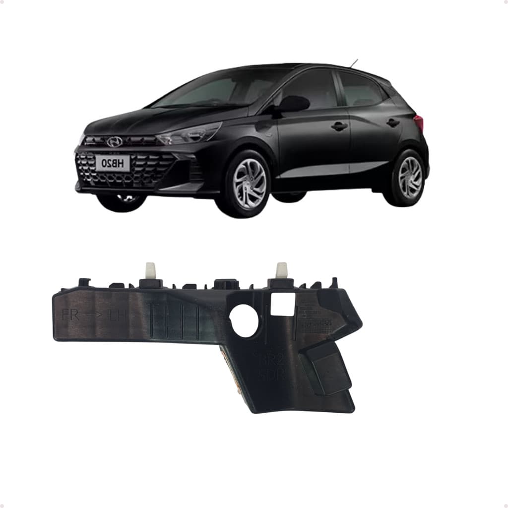 Suporte Guia Para-choque Dianteiro Hb20 20/22 Original Esq. 86553-R1000