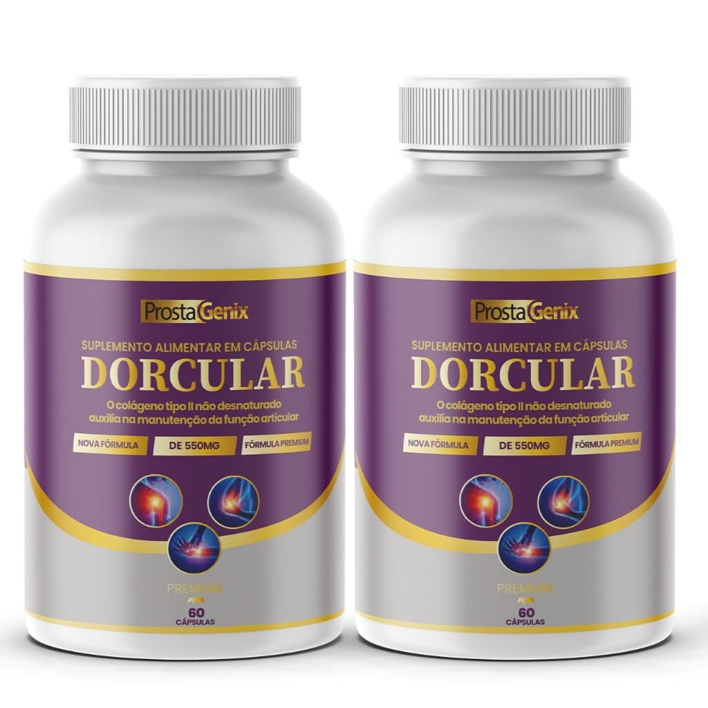 2x Dorcular 60 Capsulas -100% Original - envio imediato