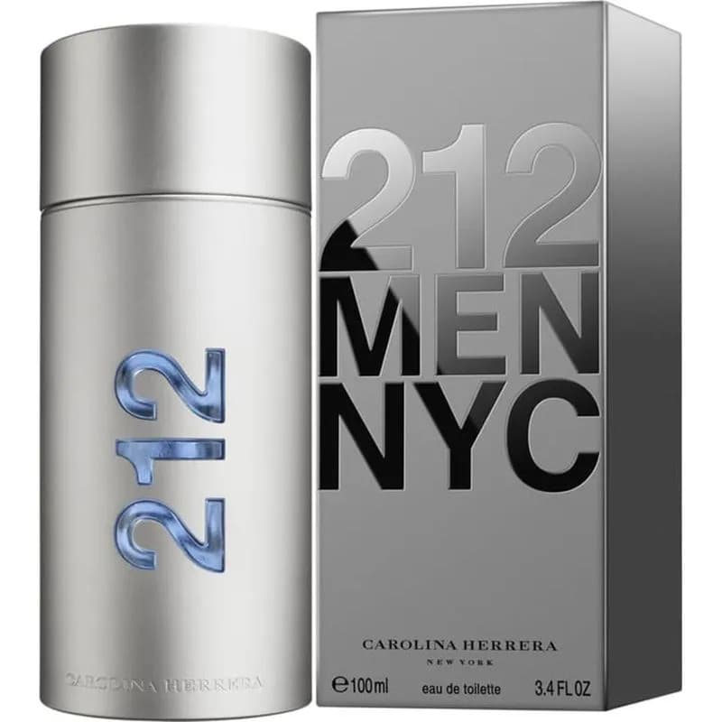 Perfume 212 Men Carolina Herrera 100ml EDT Masculino Original Importado Luxo