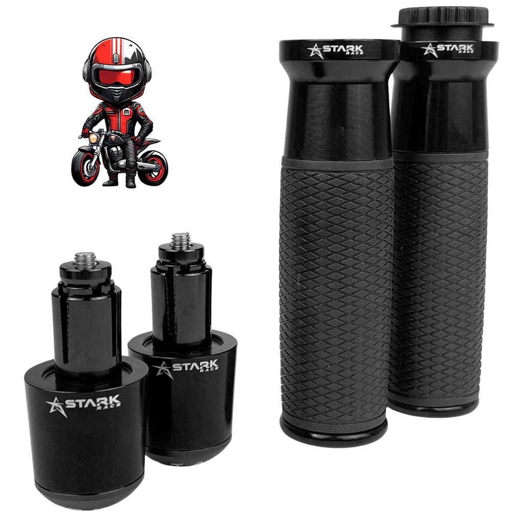 Kit Manopla Peso Esportivo Luva Punho Universal Moto