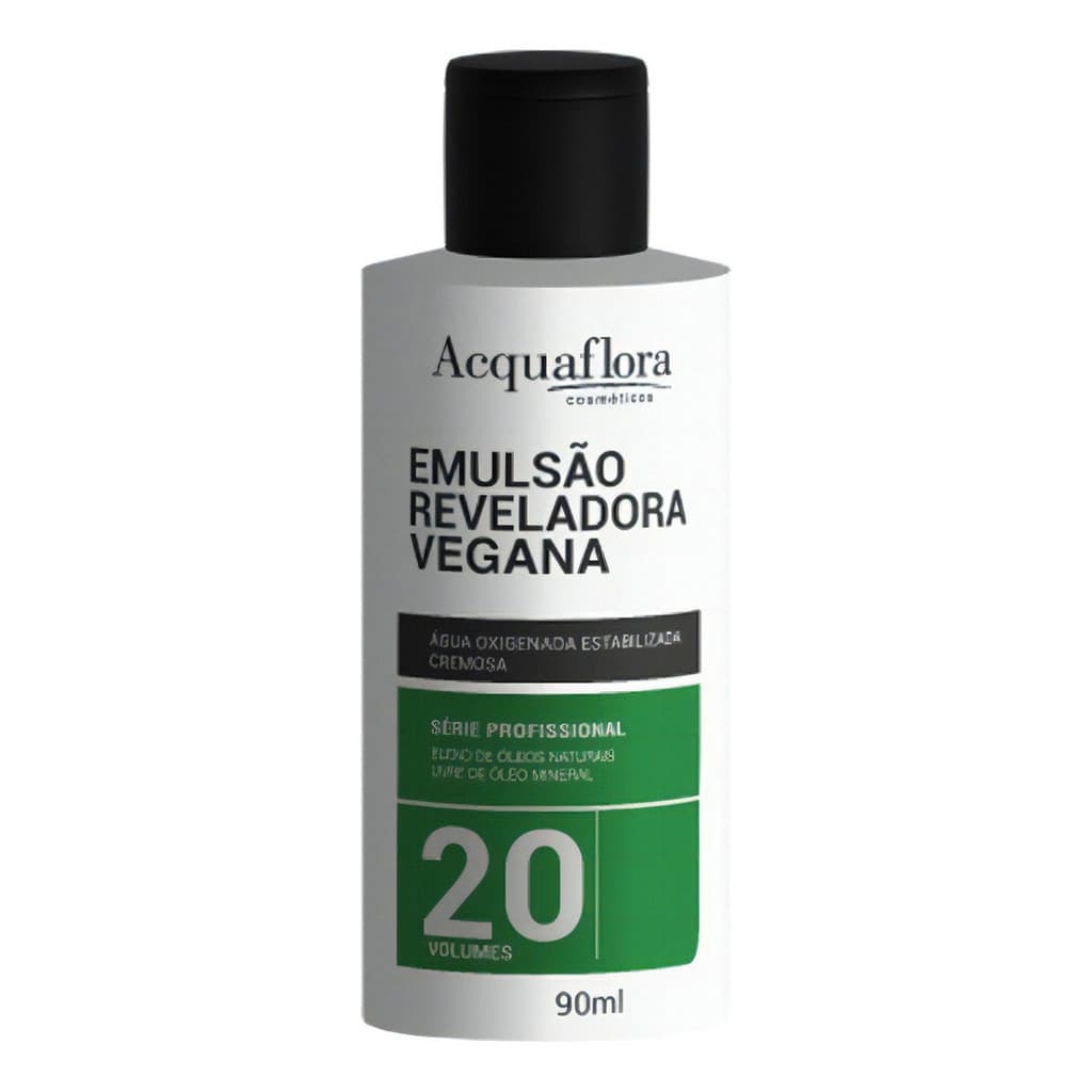 Acquaflora Emulsão Reveladora Vegana 90ml - 20 Volumes