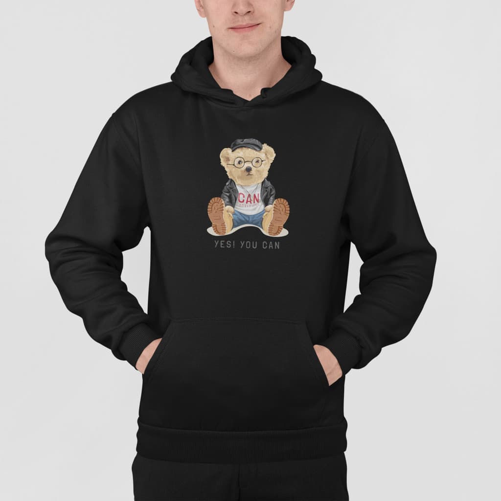 Moletom Blusa De Frio Urso Style Streetwear Attitude Inverno