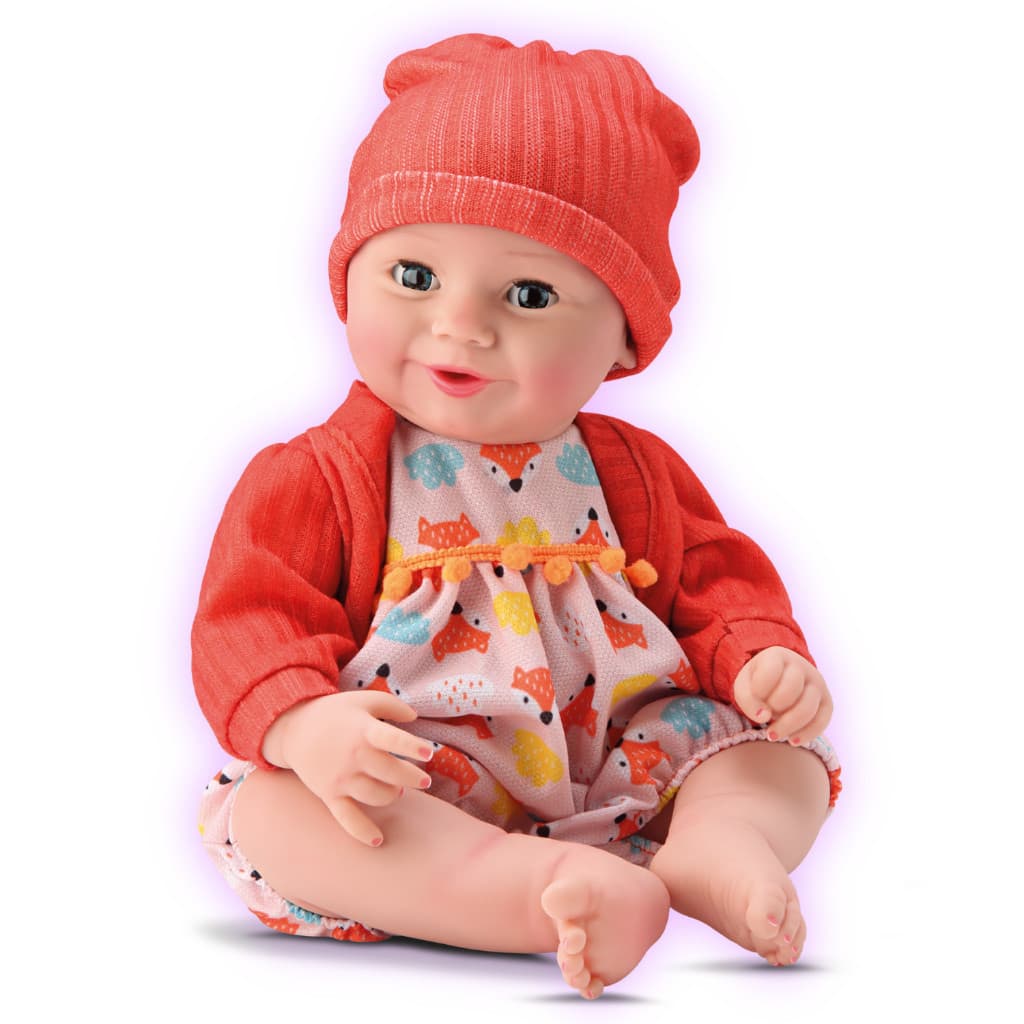 Boneca Reborn Abre e Fecha os Olhos com Ursinho Diver New Born Divertoys