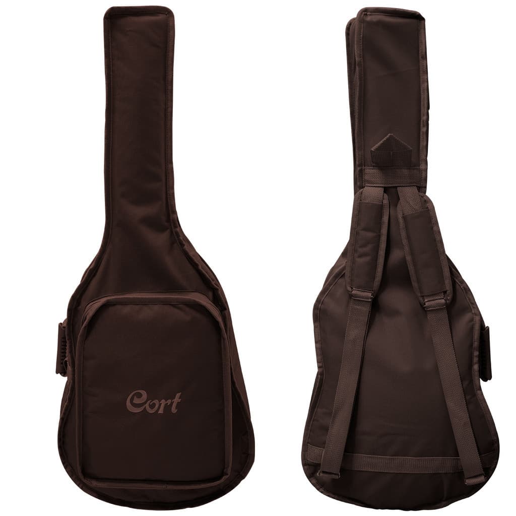 Bag Capa Acolchoada Para Violão Folk Cargo Marrom Cort