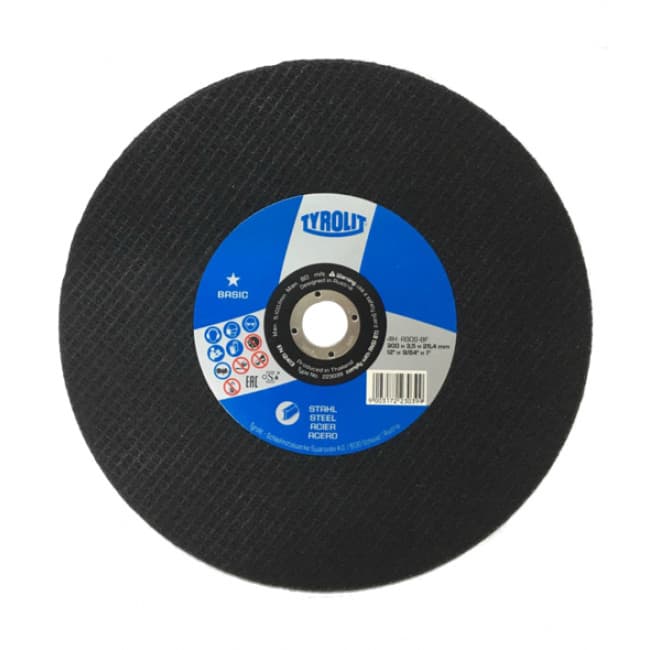 Disco De Corte 12" X 1" Basic 300 X 2,5 X 25,4 Tyrolit 223032
