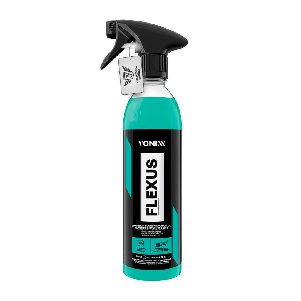 Limpador e Renovador de Plásticos Internos 2 em 1 Flexus 500ml Vonixx