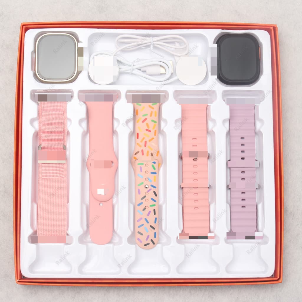 Relógio inteligente 5 Em 2 41mm/49mm Relógio Digital Presente Freqüência Cardíaca relógio feminino e masculino