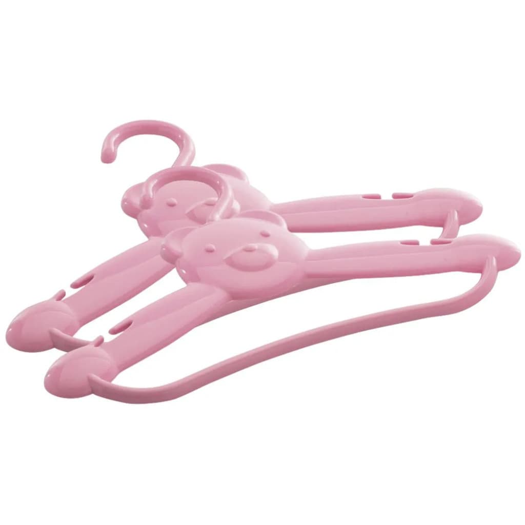 Adoleta Cabide de Urso cor de Rosa claro 2 Unidades