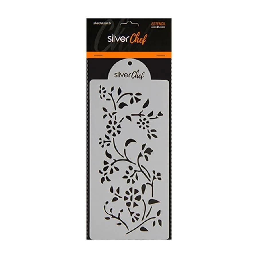 Estêncil Plástico Silver FT260