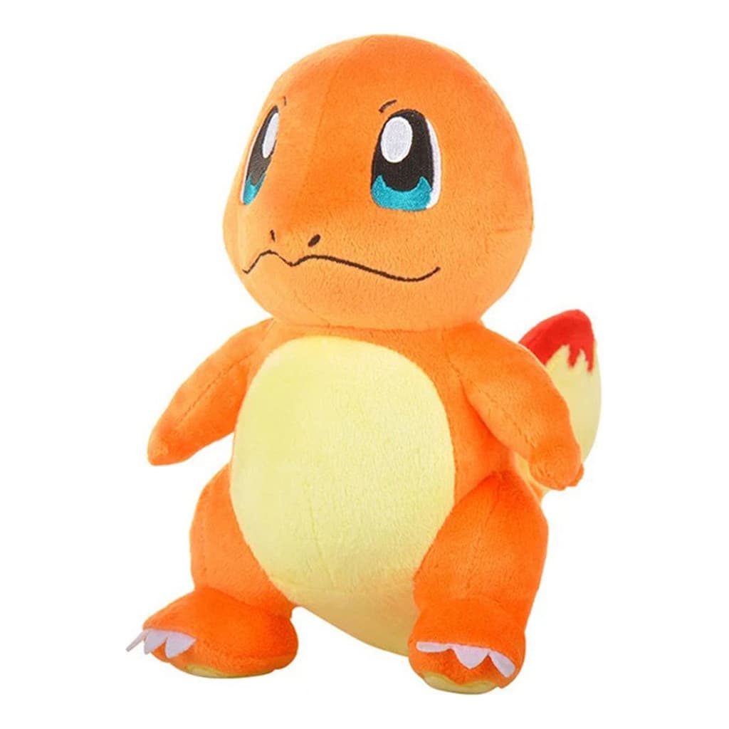 Pelúcia Charmander Pokémon Antialérgico Pikachu 23cm