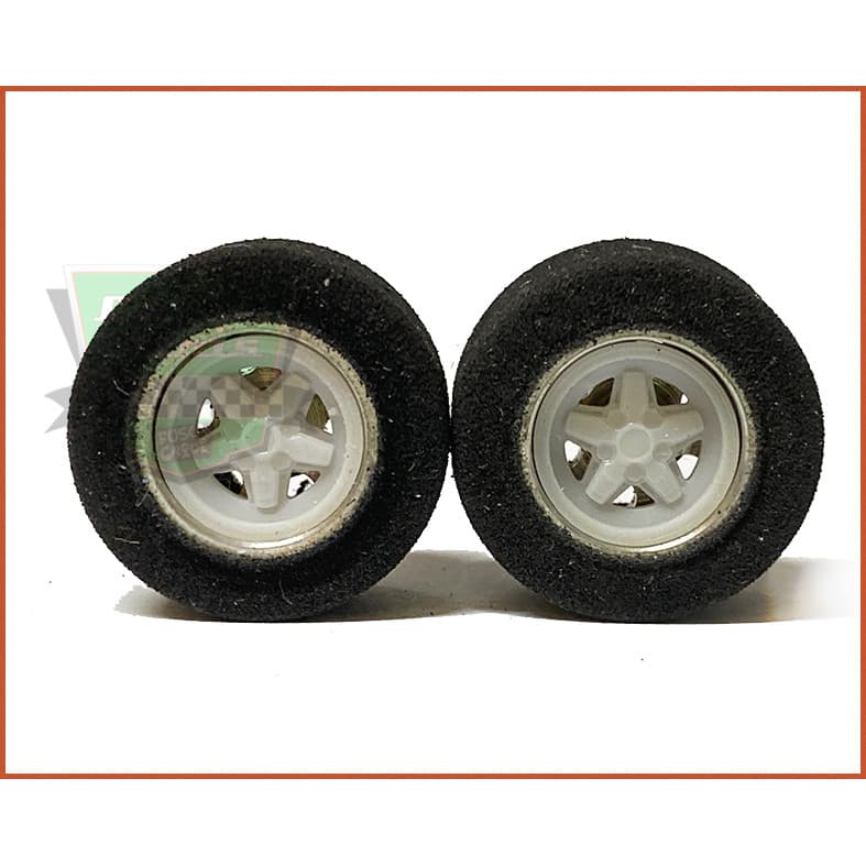 Inserts Cruz de Malta 5 Furos para Rodas de Slot Car - Autorama - Escala 1/32