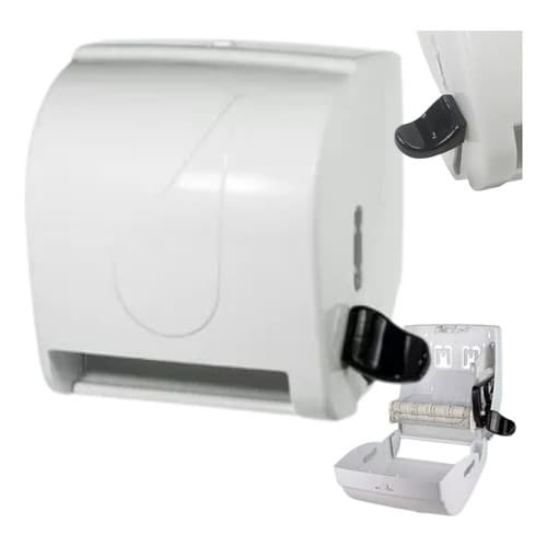 Dispenser Alavanca Para Papel Toalha Bobina Auto Corte 200m