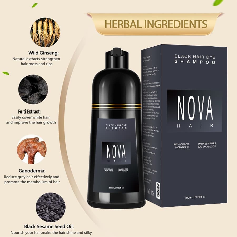 Nova Hair Shampoo Shampoo Quick Color One Wash Color