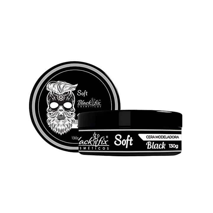 Cera Capilar Soft Com Pigmento Preto