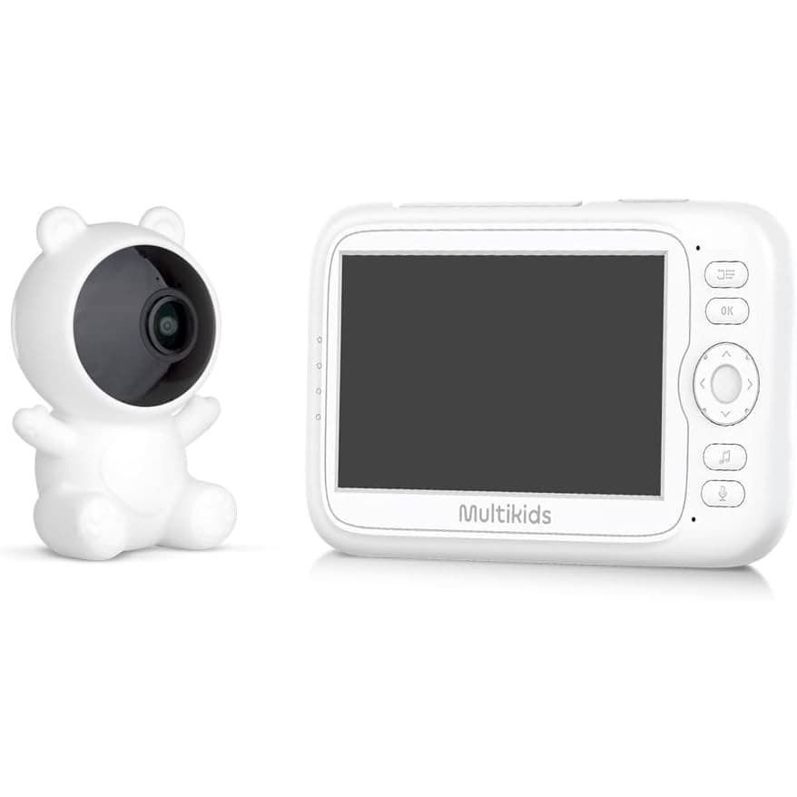 Babá Eletrônica Peek-a-boo Dual Monitor App Multikids Bb491