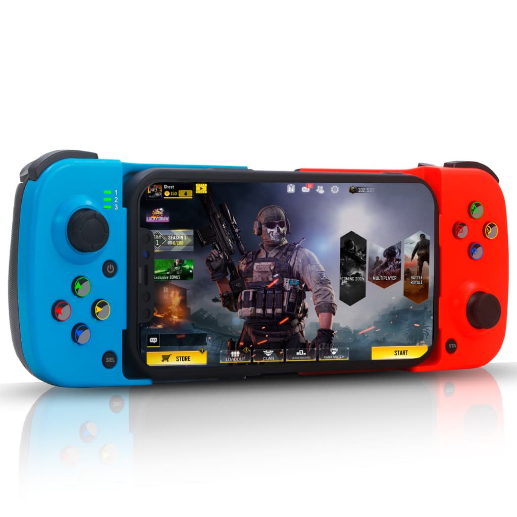 Controle Gamepad Bluetooth 5.0 Joystick Sem Fio Para Celular Android iPhone
