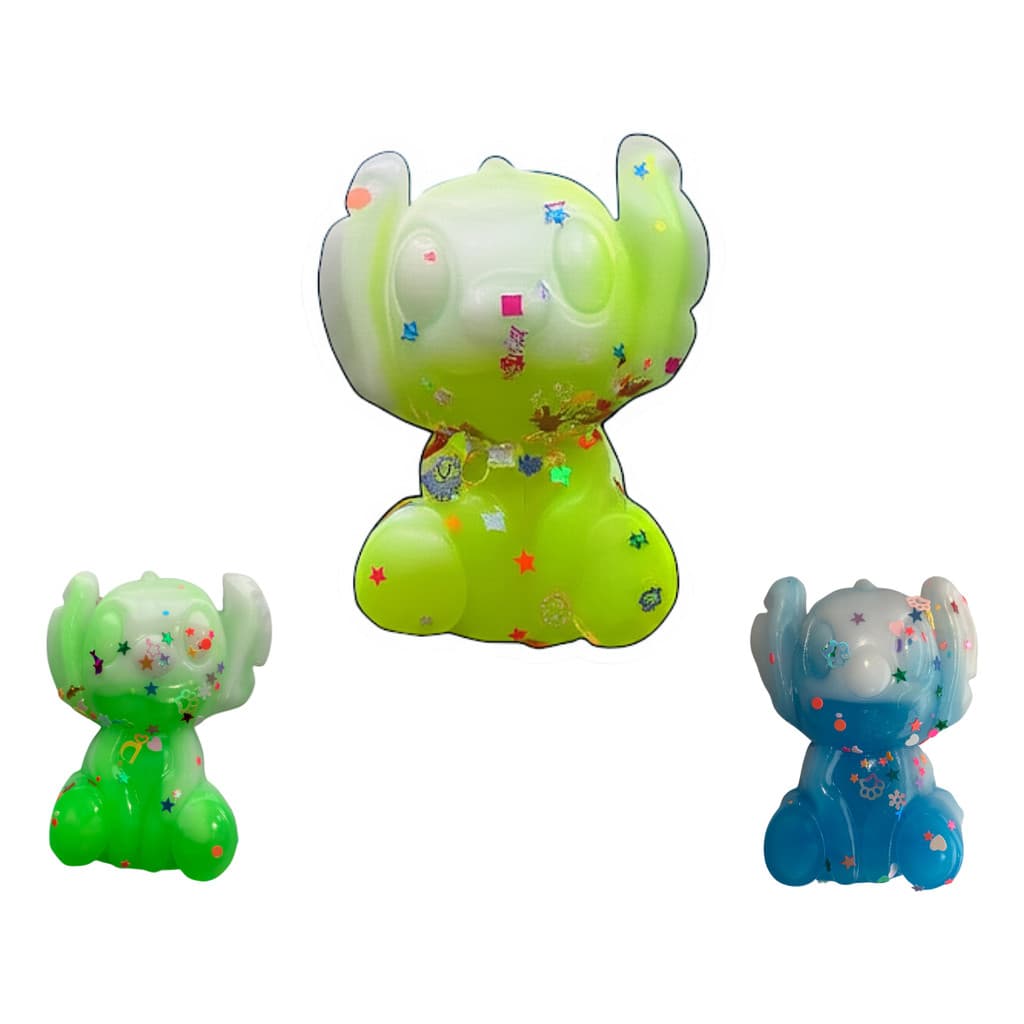 Squishy Stitch Antiestresse Gel Macio Brinquedo Sensorial Esticável  Alívio Estresse Apertar Anti-stress Kawaii
