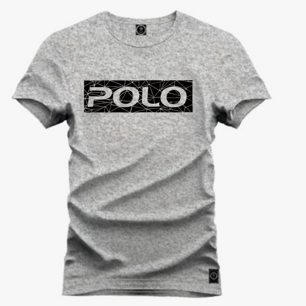 camiseta b谩sica Premium algod茫o 100%