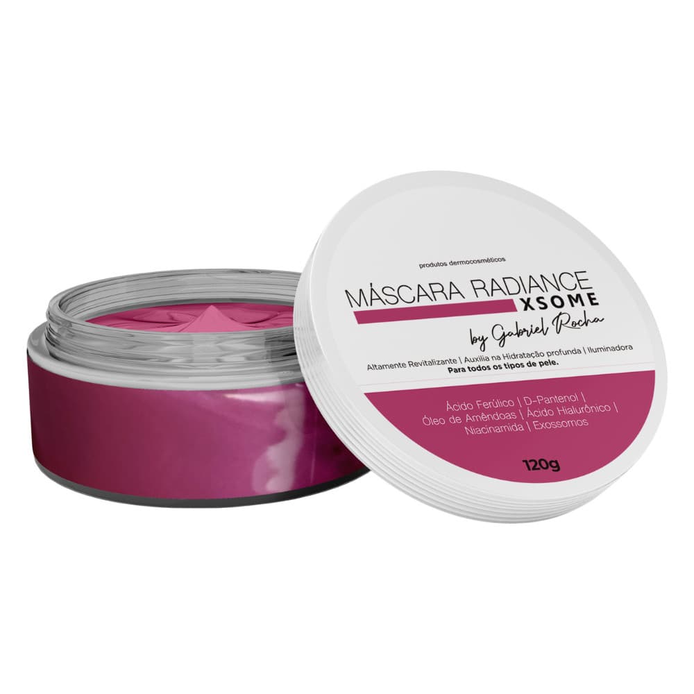 Máscara Radiance Xsome Pink 120g - Dermare