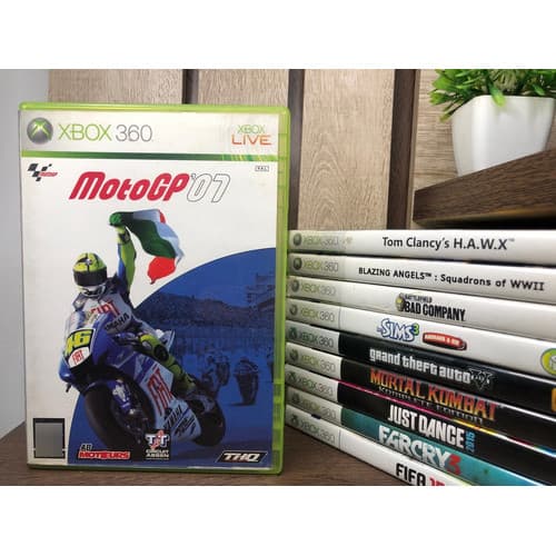 Jogo Motogp 07 Original Para Xbox 360 - M Fisica - Pal