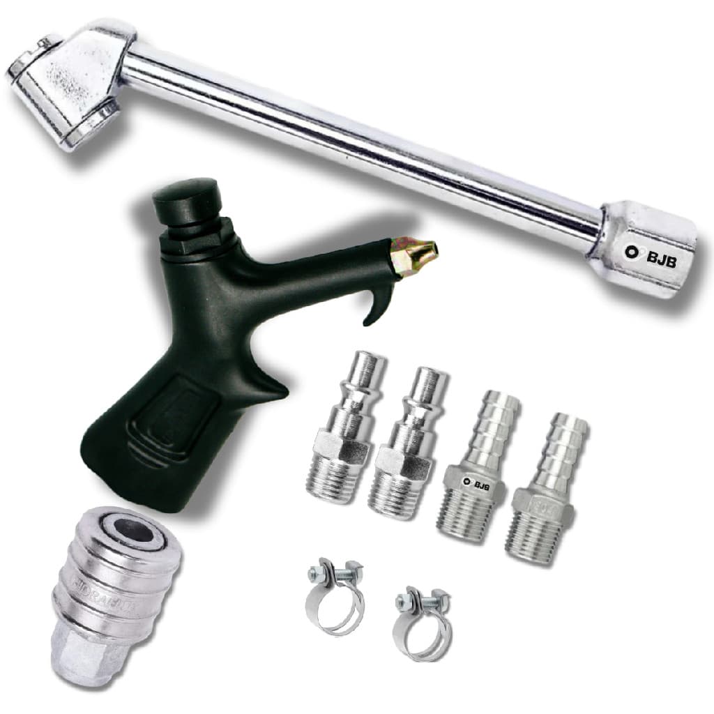 Kit Bico Passar + Inflador Ar e Encher Pneu Com Acessórios P/ Compressor de Ar