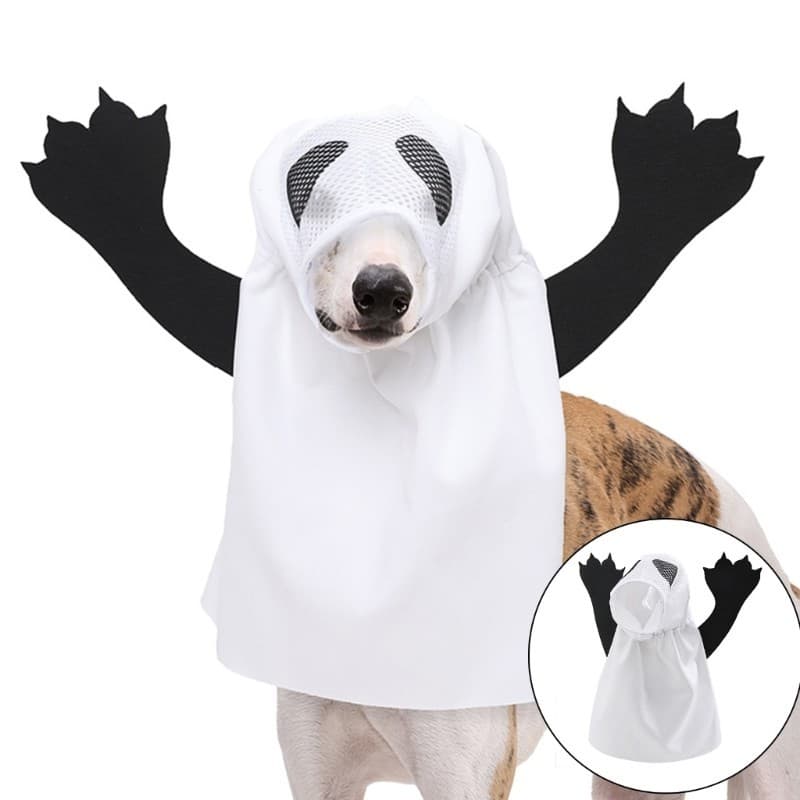 TENB Dog Halloween Costume Masquerade Pet Gatos Roupas Foto Outfit