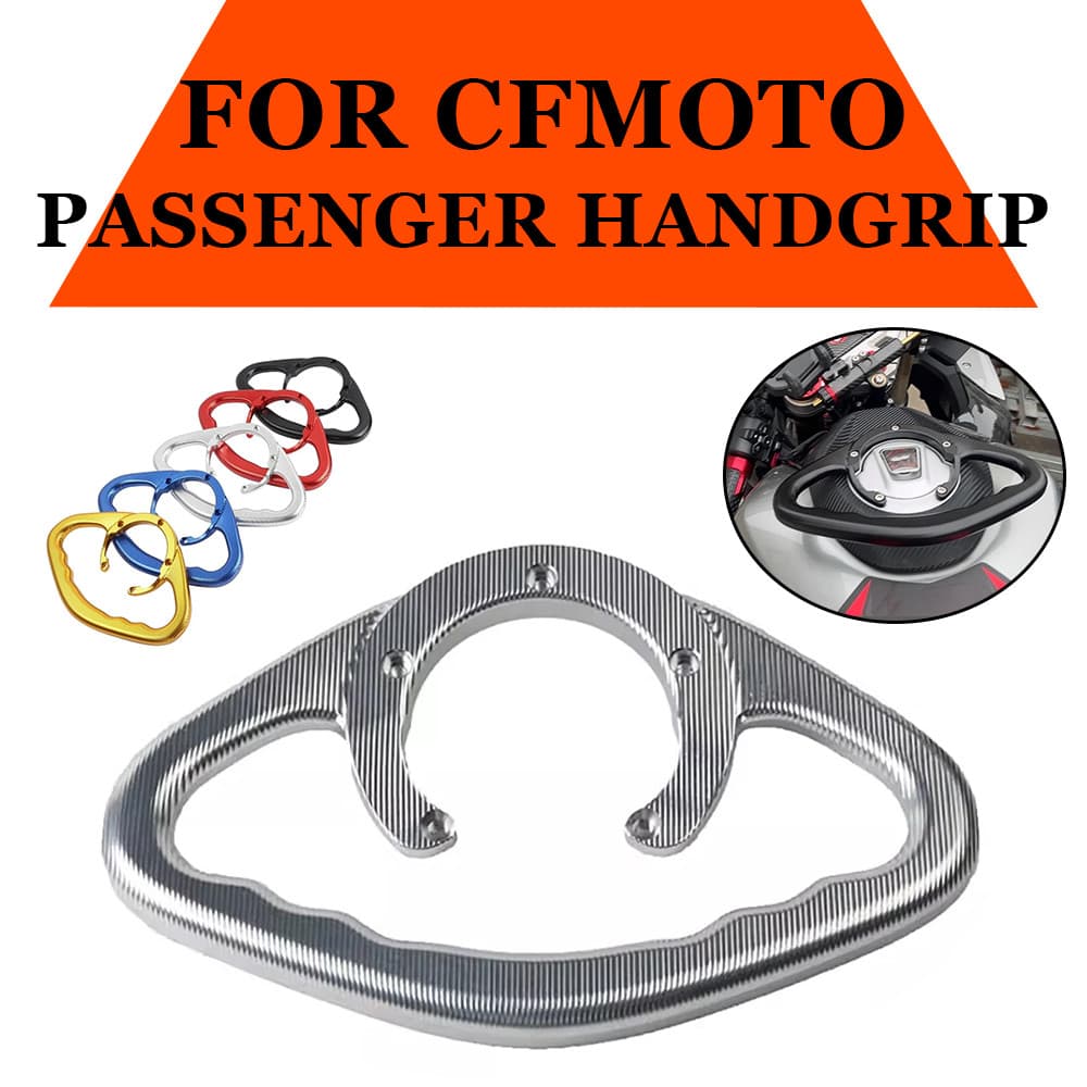 Punho Do Apoio De Braço Tanque De Combustível Da Motocicleta CNC Alça Passageiro Traseiro Para CFMOTO 450 SR-S 300 SS 80