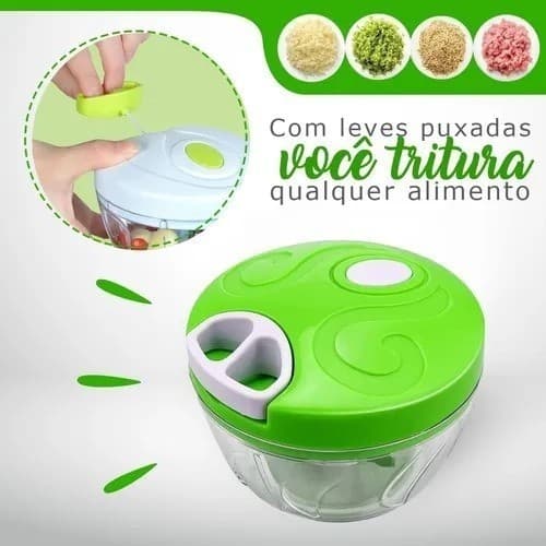 Triturador Fatiador Processador De Alimentos Picar E Cortar .