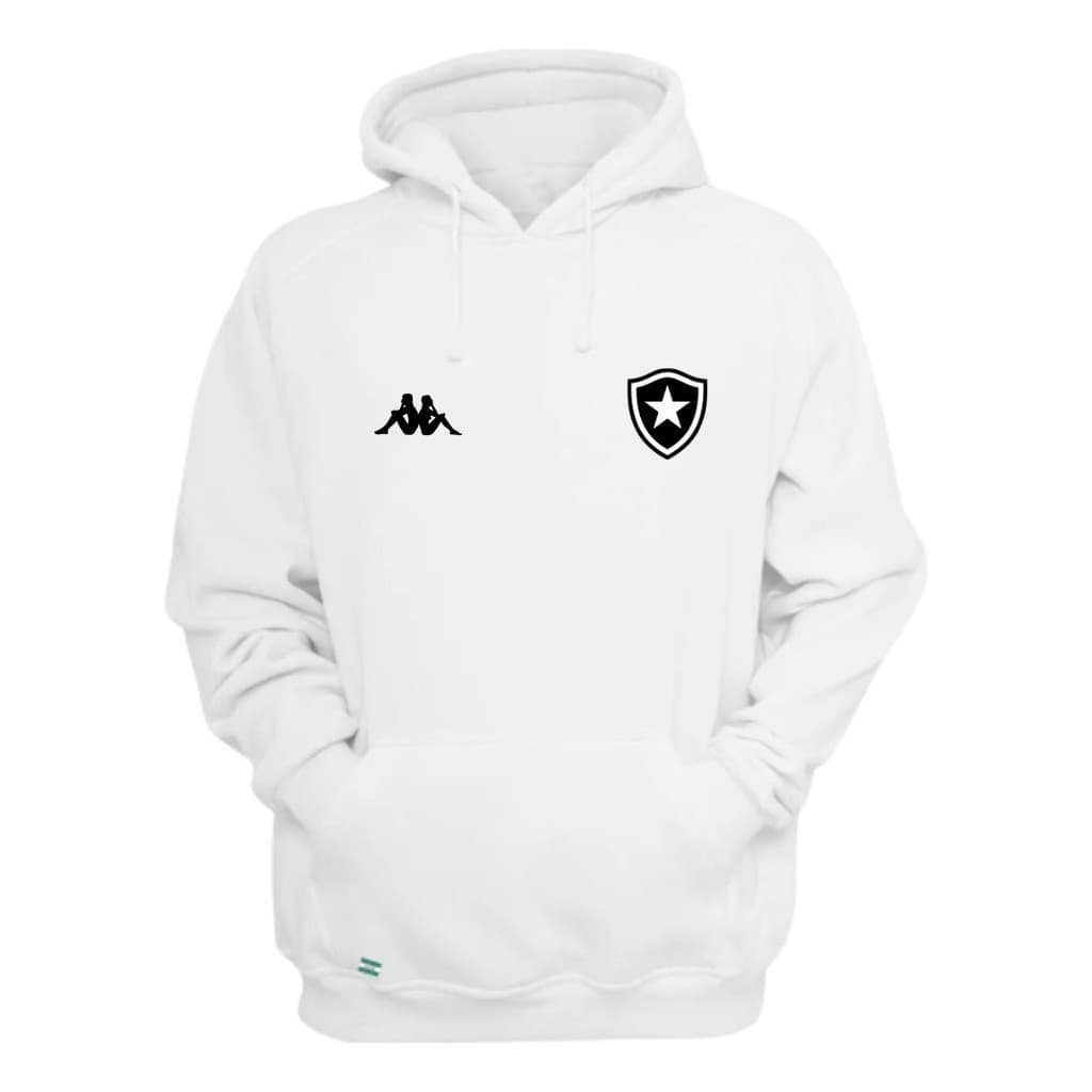 Moletom Blusa De Frio Do Botafogo Rj Com Capuz Masculina