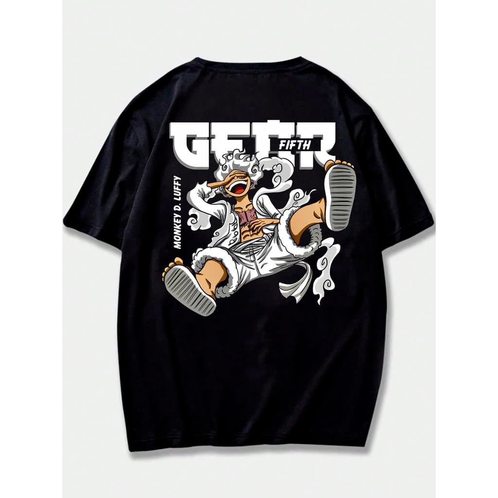 Camiseta Gear Fifth Anime 100% Algodão Unissex  - Envio Rápido