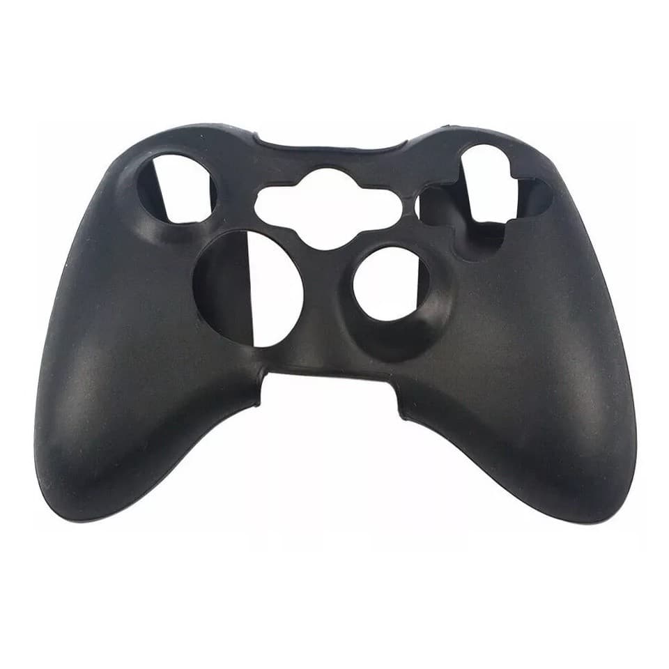 Capa de Silicone Lavável Para Controle de X-Box 360 Preto