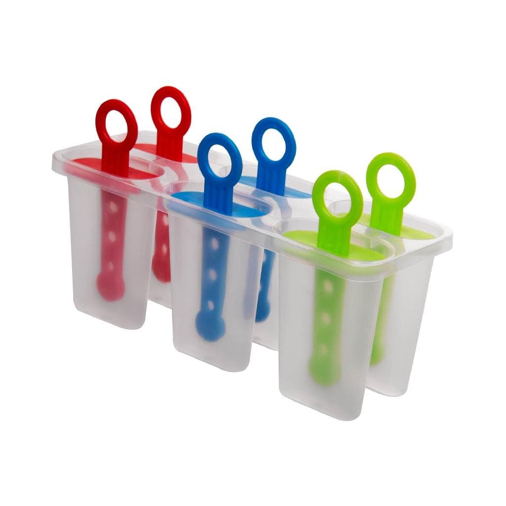 Forma para Picole com 6 Cavidades Plástico Lyor Sorvete
