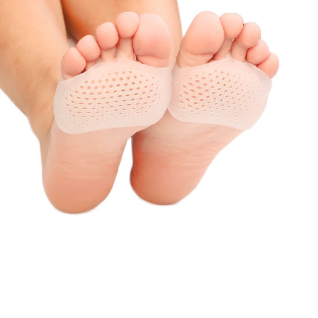 Par Palmilha De Silicone Apoio Plantar Protetor Joanete conforto para pés Anti Calos Planta dos Pés