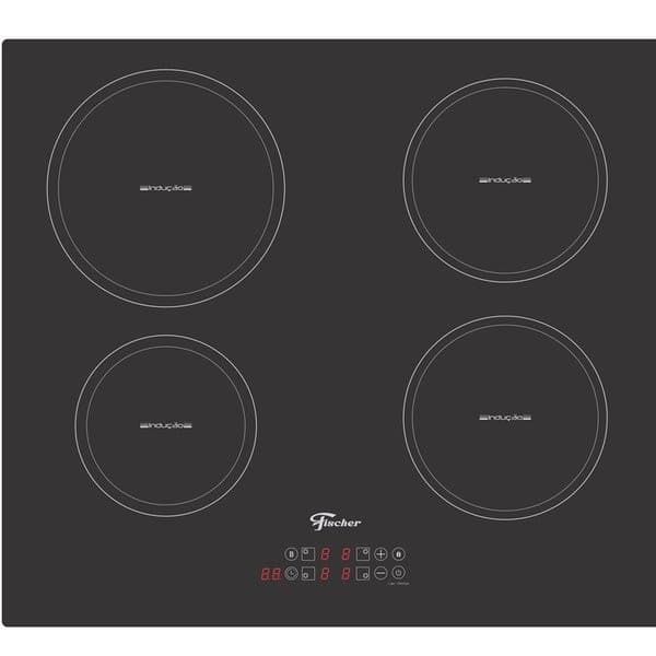 Cooktop de Indução Fischer 4 Bocas com Touch Screen Vitrocerâmica 220V 33243-89825