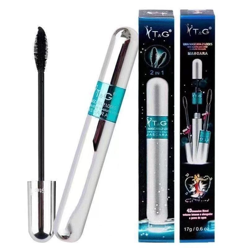 KIT 12 PEÇAS  Máscara para cílios a prova d'água T&G Tango 4D cor preto PA7204