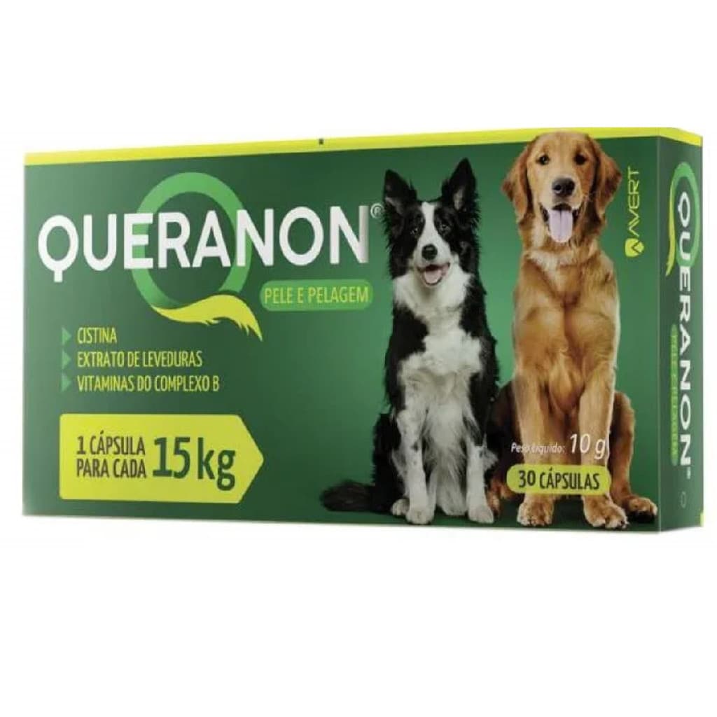 Queranon Suplemento Vitamínico 15 kg/30 capsulas