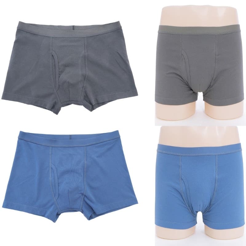 Underwear Men Washable Leak Proof Boxer Briefs for Bladder Leakage