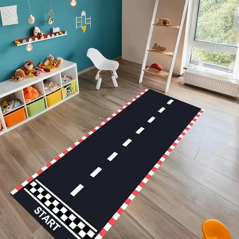 Tapete Pedagógico Lúdico Corrida Gamer Atividade de Coordenação Motora Ideal para  Quarto Infantil