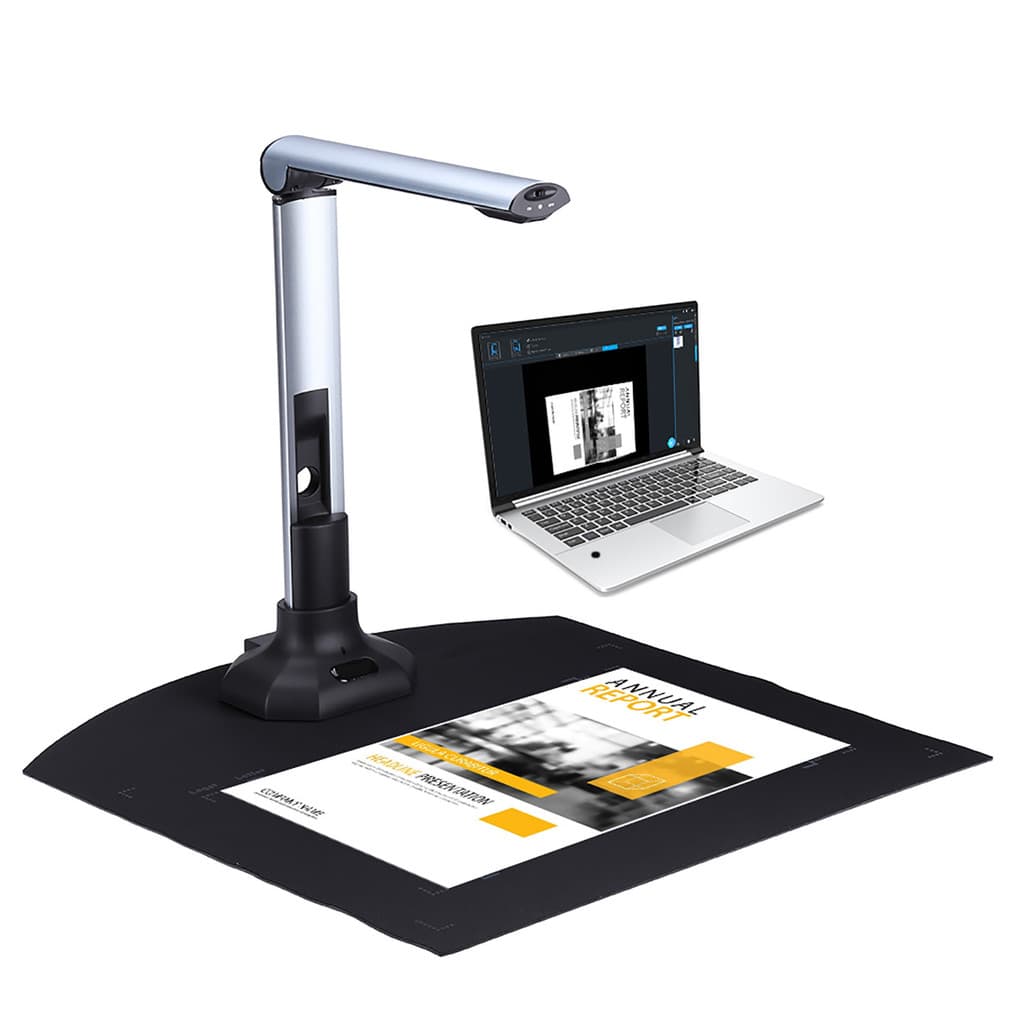 [Promoção] BK52 Scanner Portátil Para Câmera De Livros E Documentos Tamanho De Captura A3 HD 10 Megapixels USB 2.0 De Al