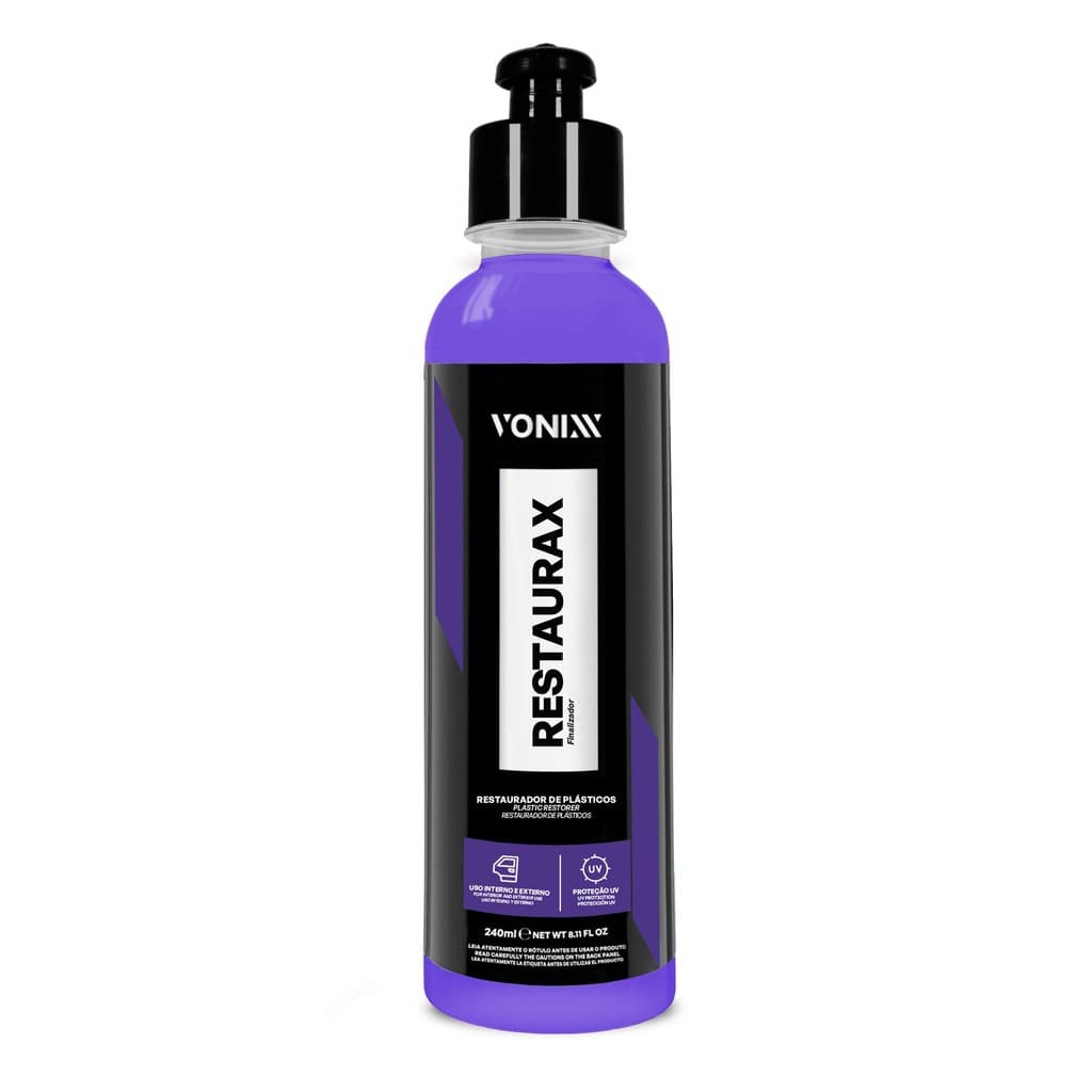 Restaurador de Superfícies Plásticas Vonixx Restaurax  240ml