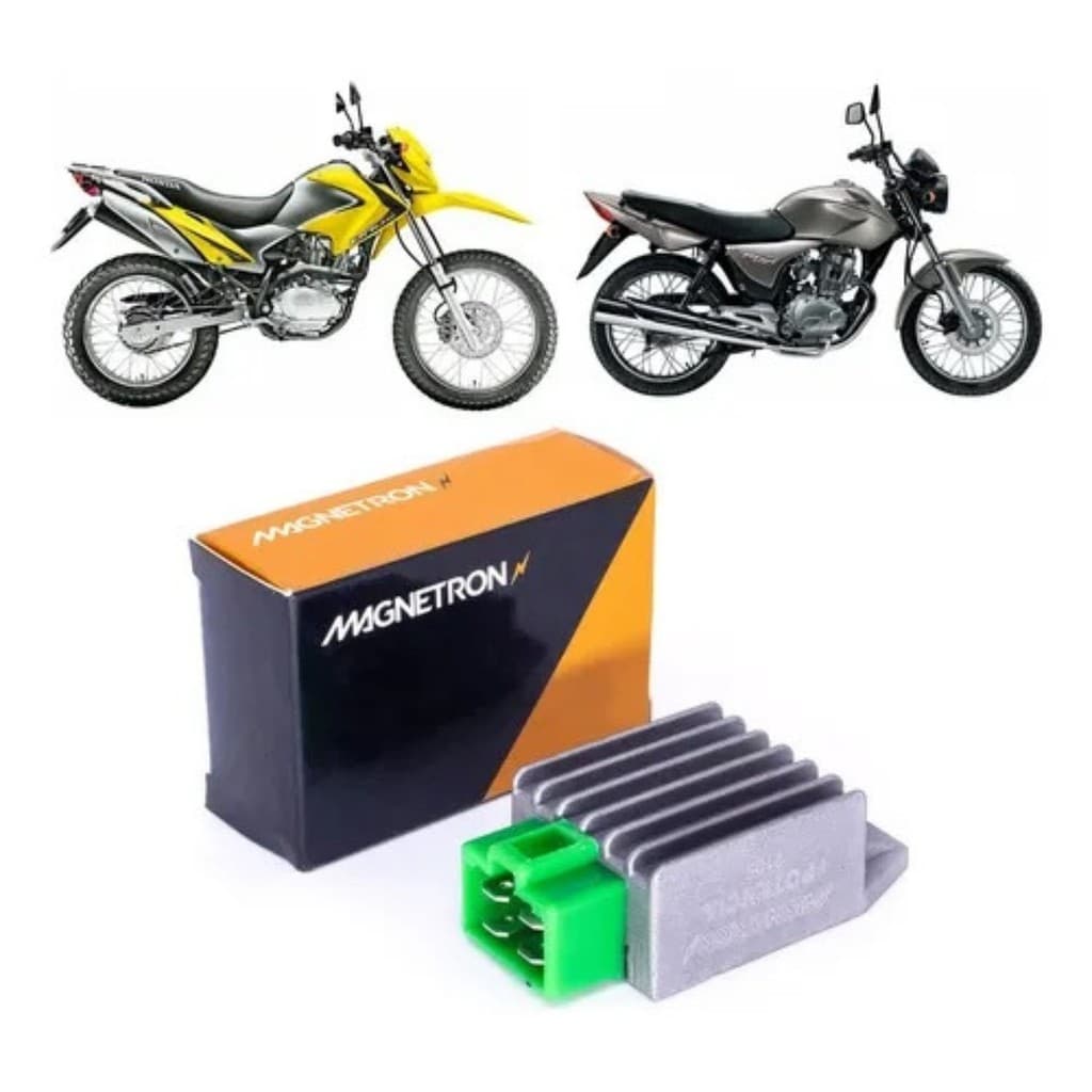 Regulador Retificador Titan150 04-08 CG125 09-13 Bros 06-08