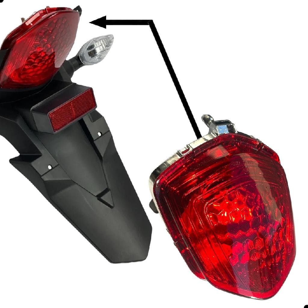 Lanterna Traseira Titan Fan Start Cg 125/150/160 2014 2015 Titan Fan 2016 2017 2018 2019 Até 2024