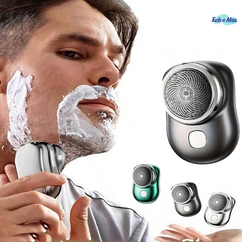 Perfeito Para Viagens ! mini Barbeador Elétrico À Prova D'água , Modelo C , Agora Venda