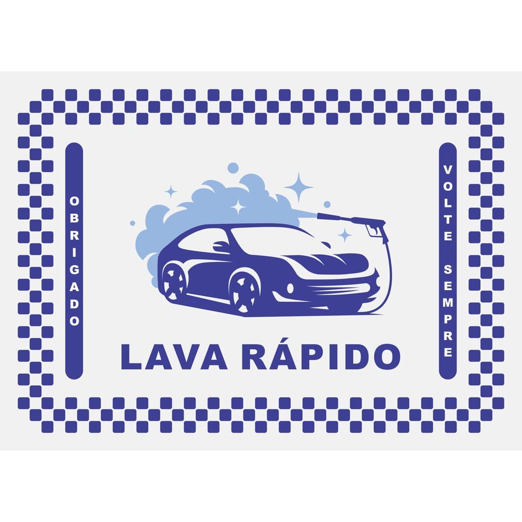 Tapete De Papel Estetica Lava Rapido Lava Jato 250 Folhas Azul