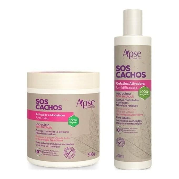 Apse Cachos Gelatina e Ativador