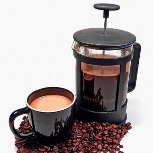 Cafeteira Prensa Francesa Cremeira Café Leite Chá Capuccino Manual  Grande 600ml