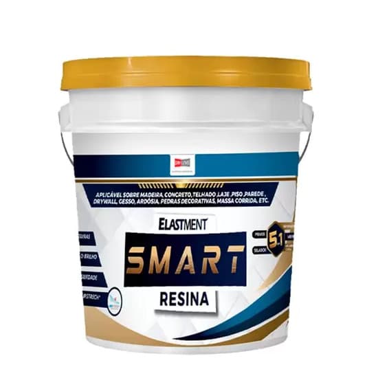 Elastment Smart Resina Base D'água Incolor 5 Em 1 - 3 L