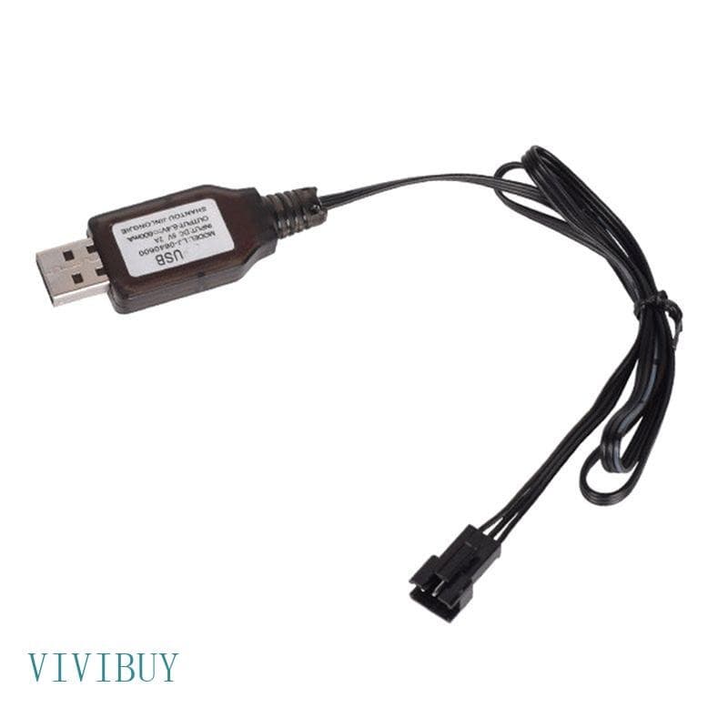 VIVI 6 4V 2P 7 4V 3P Carregador Liion Plug Brinquedos Controle Remoto