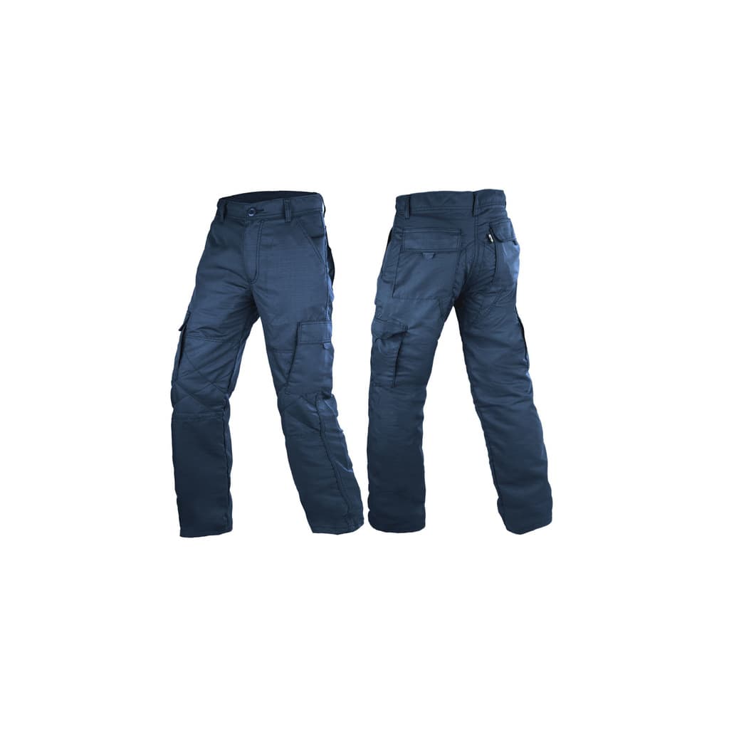 Calça Poly Rip Cargo Fox Boy  Stop 6 Bolsos Militar Tática Reforçada Segurança Airsoft Trilha Azul